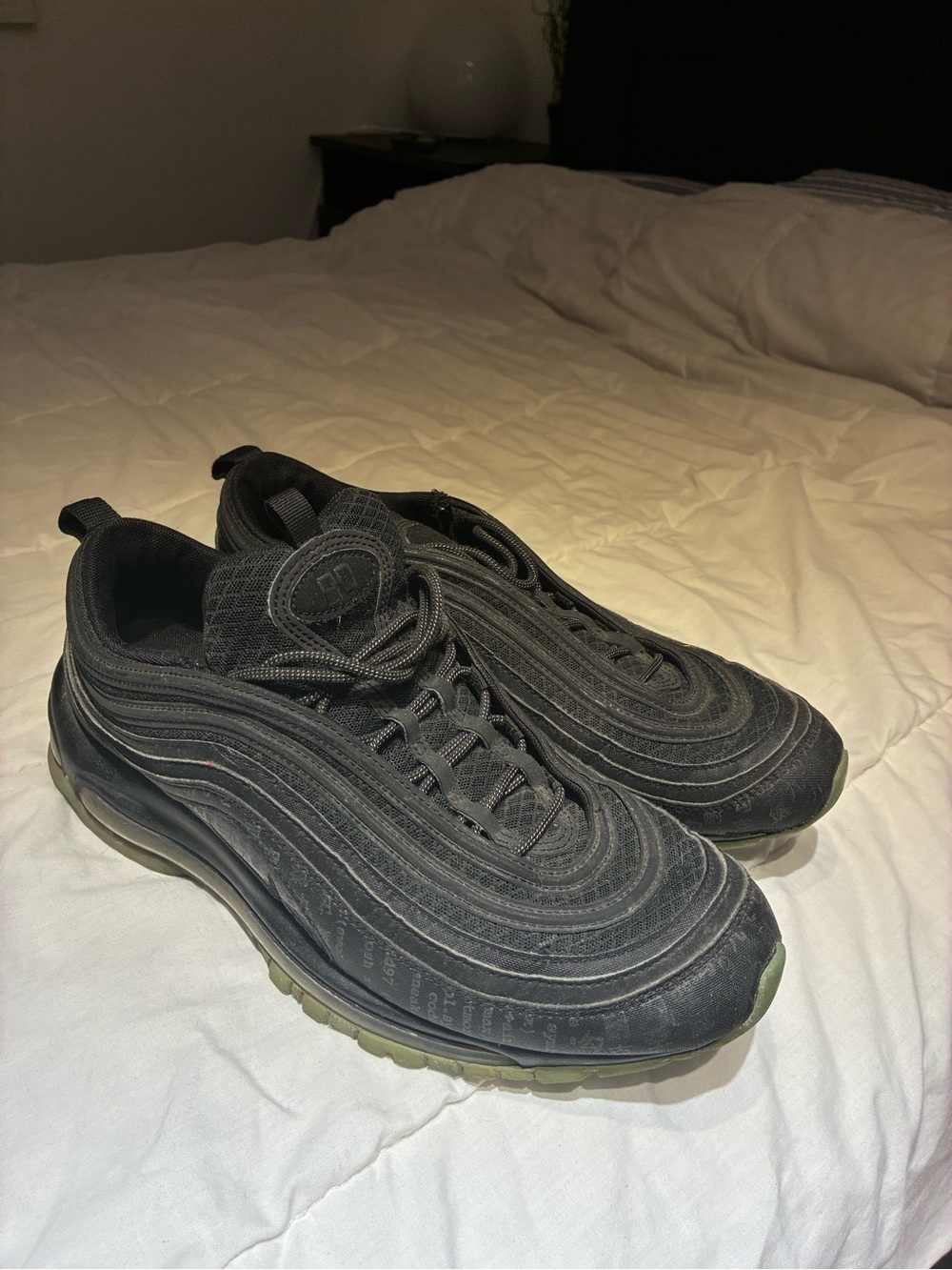 Nike Men’s Black & Green - Air Max 97 Style